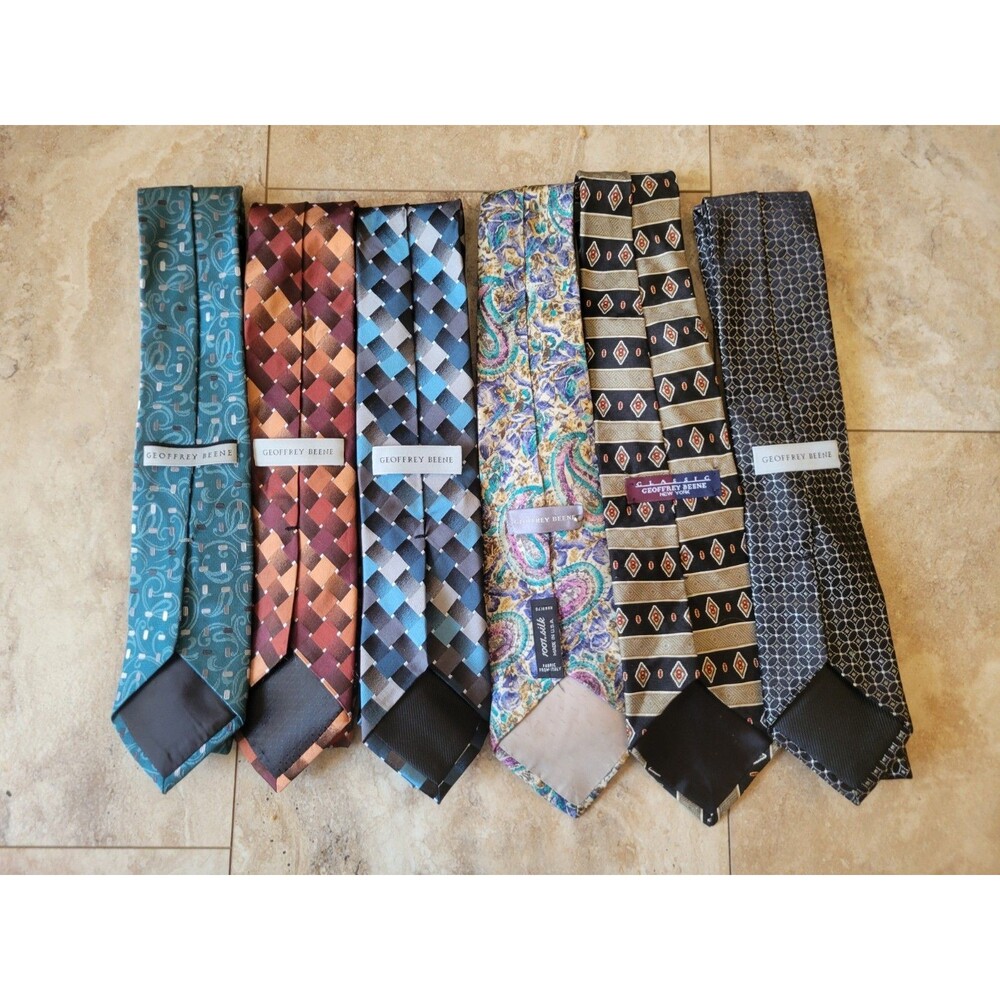 Dadcore Office Formal Lot Of Geoffrey Beene Ties